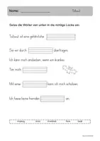 Vorschau - Arbeitsblätter - Belehrung Tollwut 1.+2. Klasse mit Arbeitsblatt - Seite 3