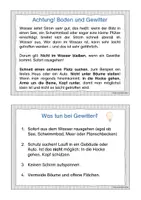 Vorschau - Arbeitsblätter - Belehrung Gefahren beim Baden und Gewitter 1.+2.Klasse - Seite 3