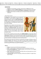 Vorschau - Arbeitsblätter - Arbeitsblatt - Pharao - Gott oder König? - Seite 1