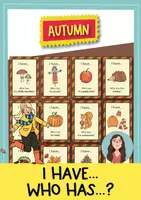Voorbeeld - Autumn – I have… Who has…? spel voor de Engelse les - Voorblad