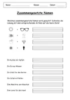 Vorschau - Arbeitsblätter - Arbeitsblätter NOMEN Substantive Grundschule - Seite 2