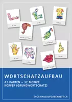 Vorschau - Spiele - Wortschatzaufbau (DaZ) – Bundle – Körper - Seite 1