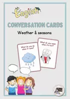 anteprima - Altro tipo di materiale - CONVERSATION CARDS - WEATHER & SEASONS | CARTE DI CONVERSAZIONE - TEMPO E STAGIONI - Pagina di copertina