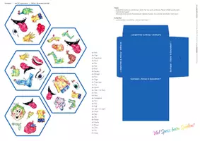 Vorschau - Spiele - Wortschatzaufbau (DaZ) – Körper – Finde den Zwilling - Seite 3