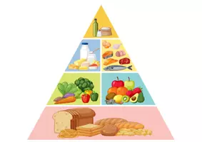 Vorschau - Poster - XXL Paket - Ernährungspyramide - gesunde Ernährung - Seite 1