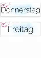 Vorschau - Präsentationen/Tafelbilder - Stundenplan - Tagestransparenz (Pflanzen, Kaktus) - Seite 3
