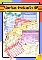 Vista previa - Para docentes: organización, planificación y formación - Rúbricas Educación Física (Español/Català) - Portada
