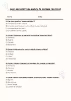 anteprima - Quiz - Quiz: Architettura antica (il sistema trilitico) - Pagina 1