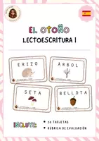 Vista previa - Hojas de trabajo - El otoño - PACK LECTOESCRITURA - página 1