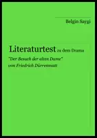 Vorschau - Arbeitsblätter - Literaturtest zu "Der Besuch der alten Dame" von Friedrich Dürrenmatt - Deckblatt