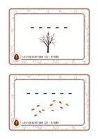 Vista previa - Hojas de trabajo - El otoño III - LECTOESCRITURA - página 3