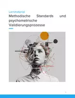 Vorschau - Unterrichtsreihen - Methodische Standards & psychometrische Validierungsprozesse – Psychologie Unterrichts- und Lernmaterial (Sek II) - Deckblatt