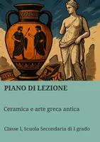 anteprima - Piani di lezione - Ceramica e arte greca antica - Pagina di copertina