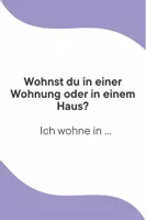 Vorschau - Stationenlernen - 50 Fragekarten – Wohnen & Umzug (DaF/DaZ A1–B1) - Seite 2