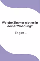 Vorschau - Stationenlernen - 50 Fragekarten – Wohnen & Umzug (DaF/DaZ A1–B1) - Seite 3