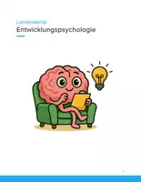 Vorschau - Unterrichtsreihen - Entwicklungspsychologie – Unterrichts- und Lernmaterial (Sek II) - Deckblatt