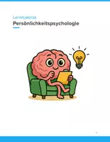 Vorschau - Unterrichtsreihen - Sparpaket XXL: Psychologie – Unterrichts- und Lernmaterial (Sek II & Hochschule) - Seite 1