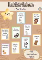 Vorschau - Bildkarten - Lobkärtchen Grundschule Belohnungssystem Lobkarte - Deckblatt