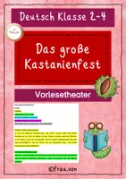 Vorschau - Arbeitsblätter - Vorlesetheater-Sammlung für die Grundschule – Wachsendes Materialpaket (Klasse 2–4) - Seite 1