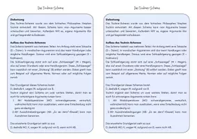 Vorschau - Arbeitsblätter - Toulmin Schema - Kennenlernen und üben - Seite 2