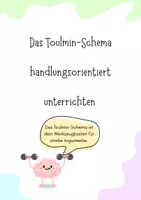 Vorschau - Arbeitsblätter - Toulmin Schema - Kennenlernen und üben - Deckblatt