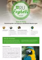 Vorschau - Stundenentwürfe - Tiere im Fokus. Naturfotografien als Zugang zu Tier-Mensch-Beziehungen - Deckblatt