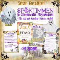 förhandsvisning - Spöktimmen på Gnomewalds Magiakademi - försättsblad