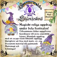 förhandsvisning - Gnomewalds magiakademi: Stjarnfestivalen (escaperoom) - försättsblad