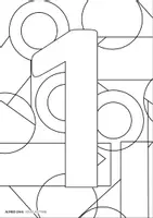 Vorschau - Arbeitsblätter - ZAHLEN AUSMALEN MANDALA AUßEN - 0 bis 9 - KOSTENFREI A4 - Seite 2