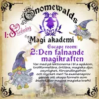 förhandsvisning - Gnomewalds magiakademi: Den falnande magikraften - försättsblad
