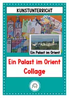 Vorschau - Mal- und Bastelvorlagen - Ein Palast im Orient. Gestaltungsaufgabe - Deckblatt