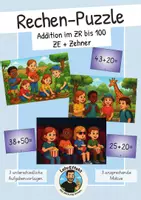 Vorschau - Spiele - Rechen-Puzzle Addition ZR100 ZE + Zehner - Deckblatt