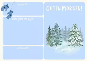 Vorschau - Präsentationen/Tafelbilder - Tafelbild: Winter - Seite 3
