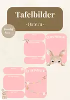 Vorschau - Präsentationen/Tafelbilder - Tafelbild: Ostern - Deckblatt