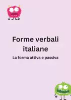 anteprima - Compiti in classe/Test - Esame forme verbali italiane: la forma attiva e passiva - Pagina 1