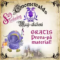 förhandsvisning - GRATIS Studiebesök på Gnomewalds Magiakademi - försättsblad