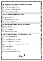 anteprima - Esercizi - Esercizi sulla conversione da forma attiva a passiva - Pagina 2