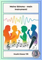 Vorschau - Arbeitsblätter - Meine Stimme – mein Instrument! - Deckblatt
