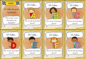Vorschau - Spiele - Ich habe...! Wer hat...? - Das ABC - Seite 3