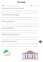 Vorschau - Arbeitsblätter - Past Simple Grammar Training - Seite 3