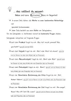 Vorschau - Arbeitsblätter - Satzglieder bestimmen. Subjekt, Prädikat, Akkusativ- und Dativobjekt. - Seite 3