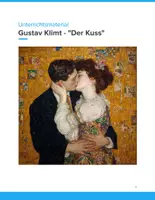 Vorschau - Unterrichtsreihen - Gustav Klimt – „Der Kuss“ verstehen & kreativ umsetzen Sek I - Deckblatt