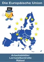 Vorschau - Arbeitsblätter - Die Europäische Union - Deckblatt