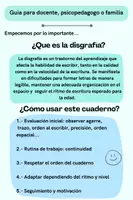 Vista previa - Unidades / Secuencias / Situaciones de Aprendizaje - Cuaderno disgrafia. actividades evolutivas de escritura - página 1
