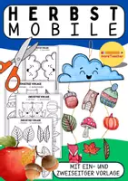 Vorschau - Mal- und Bastelvorlagen - 🍂 Herbstmobile zum Basteln – einseitige & zweiseitige Vorlage 🍂 - Deckblatt
