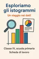 anteprima - Esercizi - Esploriamo gli istogrammi: Un viaggio nei dati! - Pagina di copertina