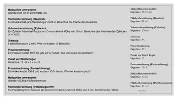 Vorschau - Fördermaterial/Inklusion - Kopfrechnen 9. Klasse für 117 Tage - Seite 3