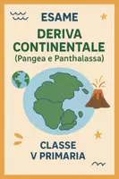 anteprima - Compiti in classe/Test - Esame: La deriva continentale (la Pangea e la Panthalassa) - Pagina di copertina