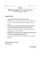 Vorschau - Test - Klausur: Kleist – Der zerbrochne Krug (Neunter Auftritt) – Justizkritik und Macht im Gericht - Seite 1