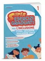 anteprima - Esercizi - SUPER ESERCIZI GRADUATI - STORIA E GEOGRAFIA 1 - Pagina di copertina